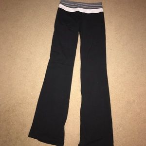 lulu lemon flare reversible pants